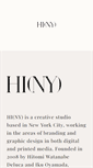 Mobile Screenshot of hinydesign.com